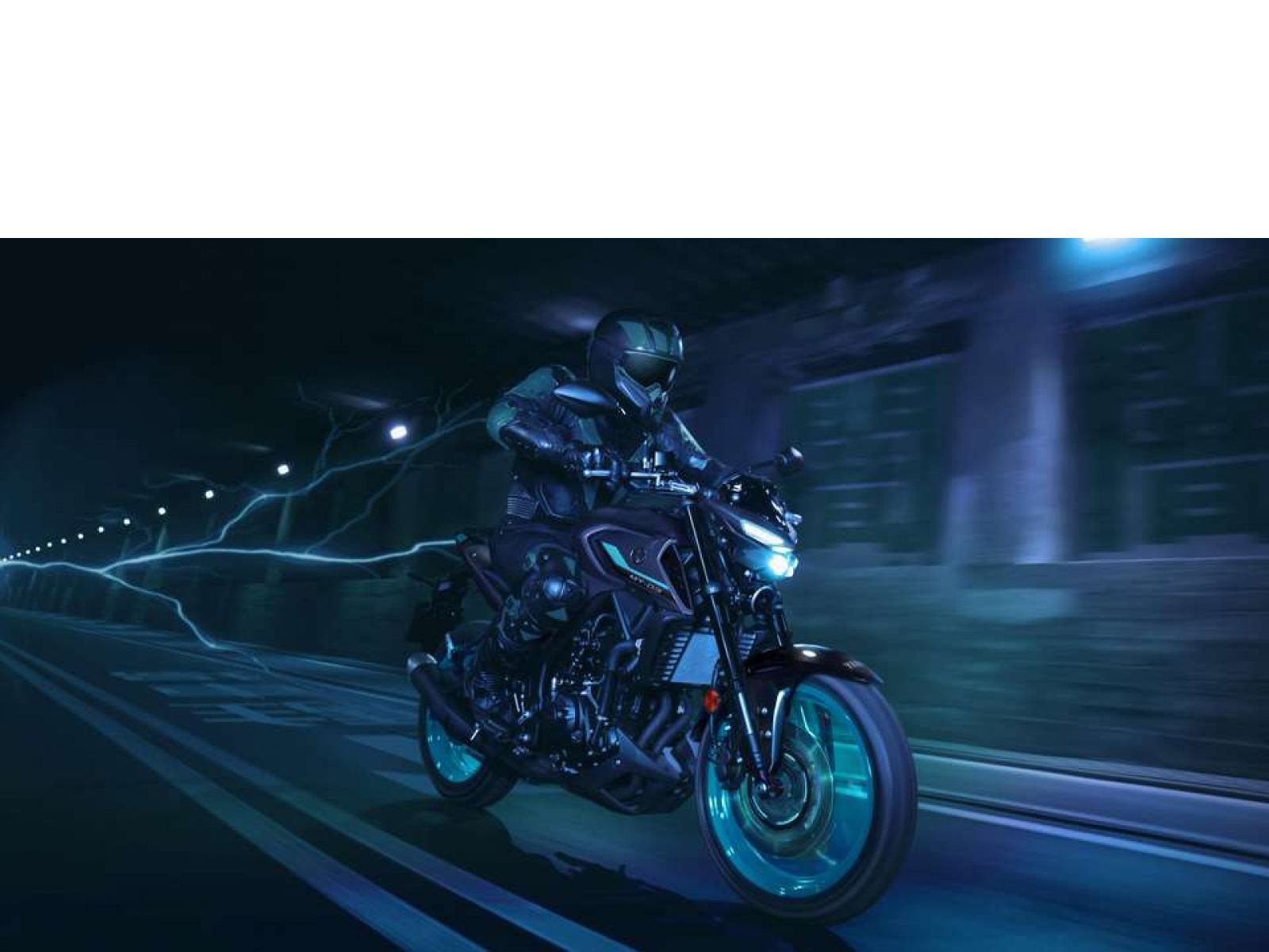 Мотоцикл YAMAHA MT-03 (Midnight Cyan) 2024